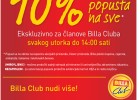 Billa -10% umirovljenici i nezaposleni