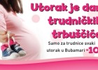 Bubamara dan trudničkih trbuščića