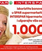Interspar knjižica bonova