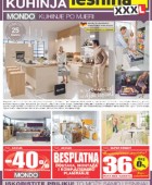 Lesnina letak kuhinje po mjeri