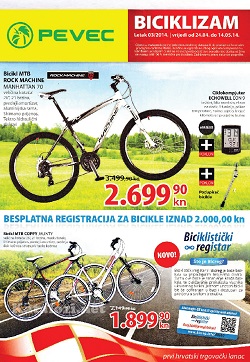 Pevec katalog bicikli