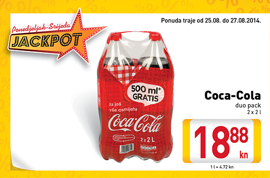 Billa Coca Cola akcija
