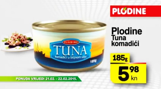Plodine tuna akcija