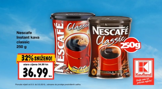 Kaufland Nescafe akcija