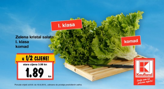Kaufland zelena salata akcija