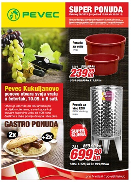 Pevec katalog Rijeka