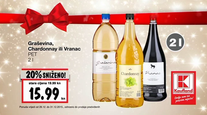 Vina Graševina, Chardonnay, Vranac