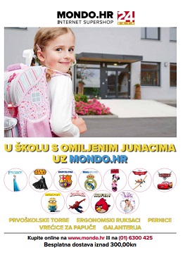 Mondo katalog školske torbe