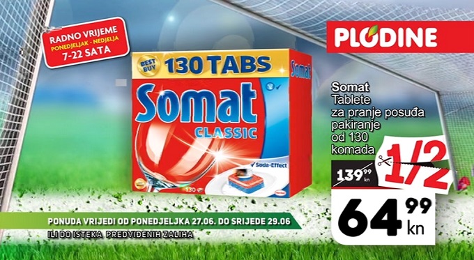 Plodine akcija Somat tablete