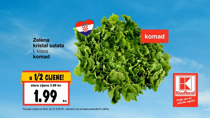 Kaufland akcija salata