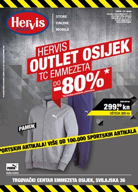 Hervis katalog outlet Osijek