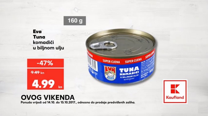 Kaufland vikend akcija tuna
