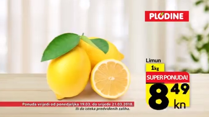 Plodine akcija limun