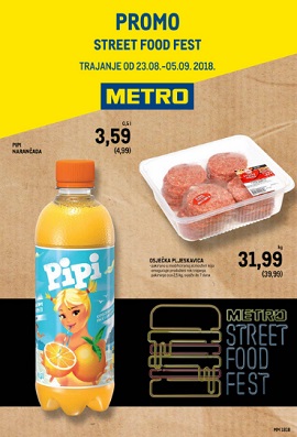 Metro katalog Street food
