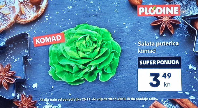 Plodine akcija salata