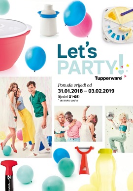 Tupperware katalog Let's party!