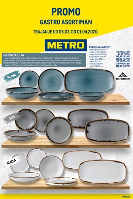 Metro katalog Gastro asortiman