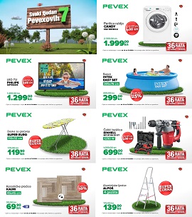 Pevex katalog Pevexovih sedam