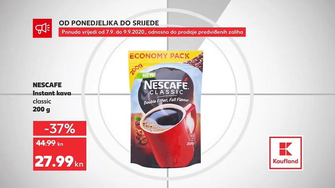 Kaufland akcija Nescafe