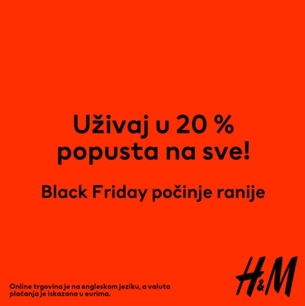 H&M Black Friday