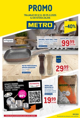 Metro katalog prehrana Rijeka, Zadar, Osijek, Varaždin