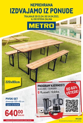 Metro katalog Rijeka, Zadar, Osijek