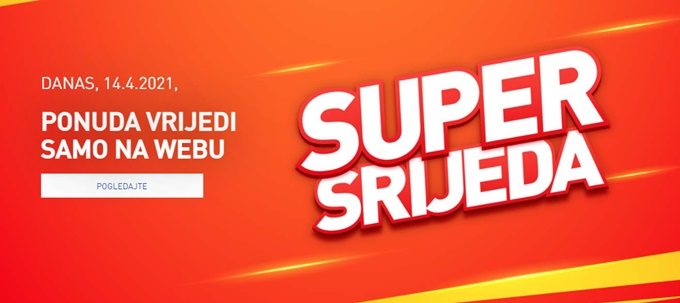 Intersport webshop akcija Super srijeda 14.04
