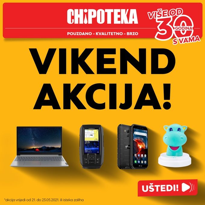 Chipoteka webshop akcija za vikend do 23.05.