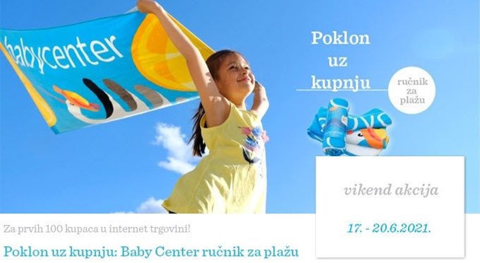 Baby Center webshop akcija Poklon uz kupnju