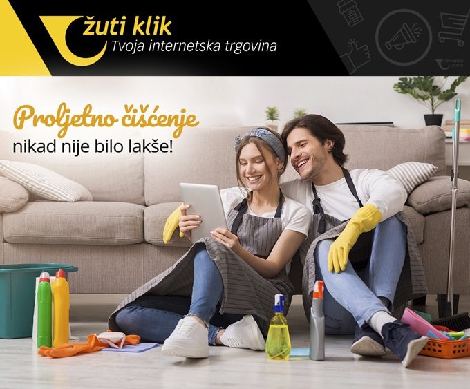 Žuti klik webshop akcija Proizvodi za čišćenje