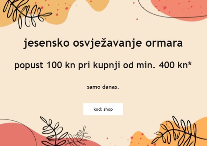 Orsay webshop akcija Popust od 100 kuna