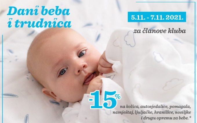 Baby Center webshop akcija Dani beba i trudnica