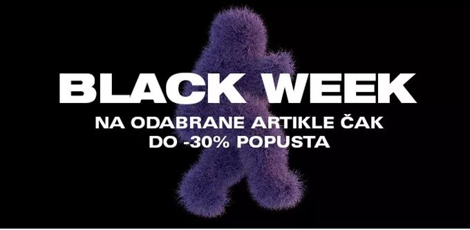 CCC webshop akcija Black week