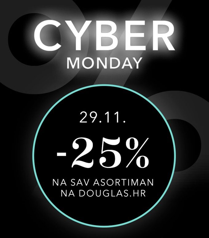 Douglas webshop akcija Cyber Monday
