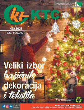 KTC katalog Božićne dekoracije i tekstil