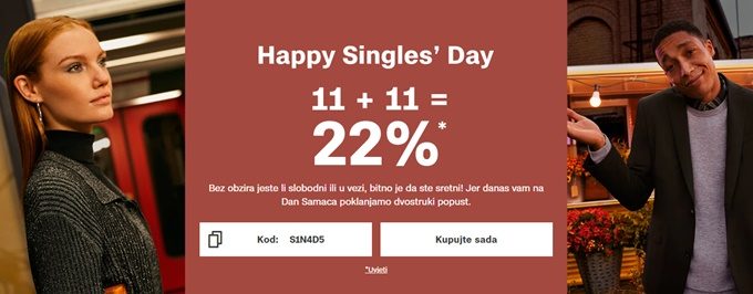 s.Oliver webshop akcija Singles' day