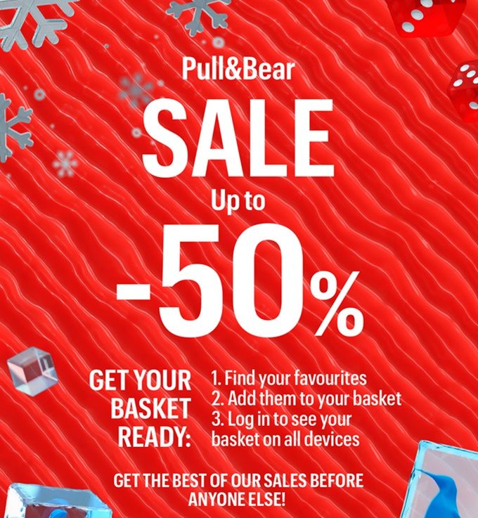 Pull&Bear webshop akcija Do 50% popusta