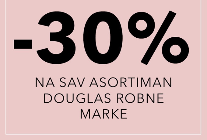 Douglas webshop akcija 30% popusta na Douglas Collection