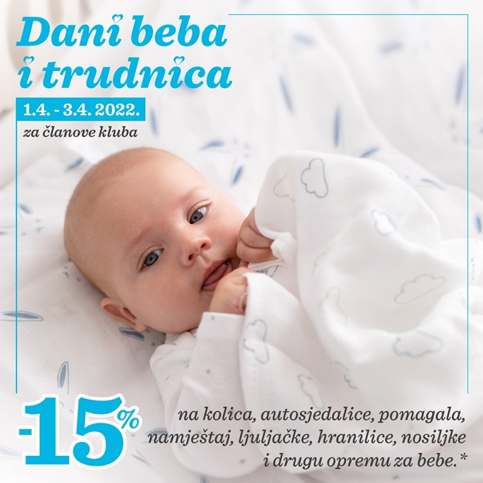 Baby Center webshop akcija Dani beba i trudnica do 03.04.