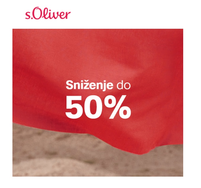 s.Oliver webshop akcija Do 50%
