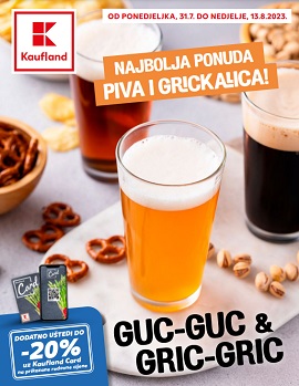 Kaufland katalog Pivo i grickalice
