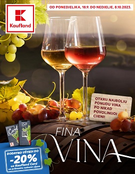 Kaufland katalog Fina vina