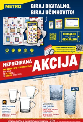 Metro katalog neprehrana Rijeka, Zadar, Osijek