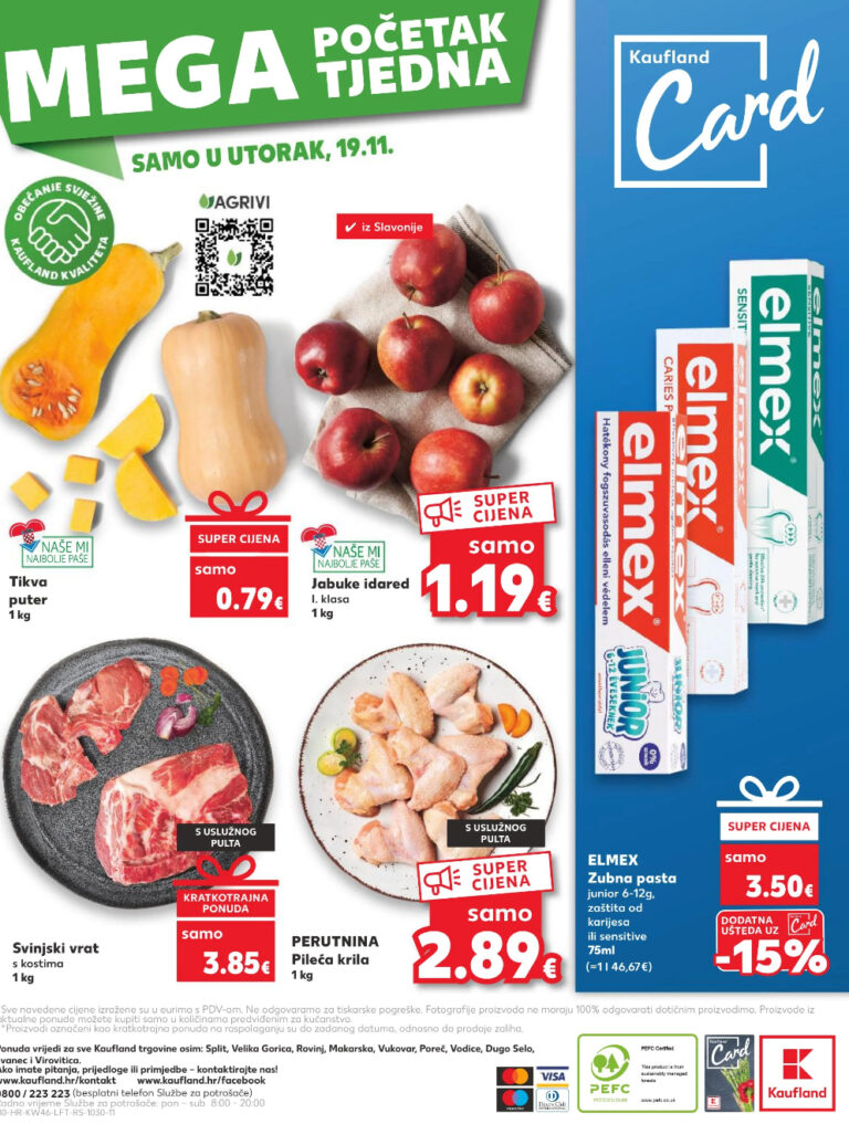 Kaufland Akcija Za Po Etak Tjedna Do