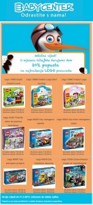 Baby center Lego akcija