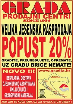 Gradja jesenska rasprodaja