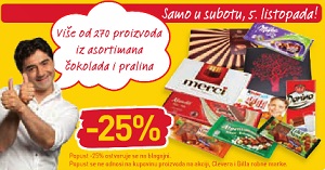 Billa akcija subota