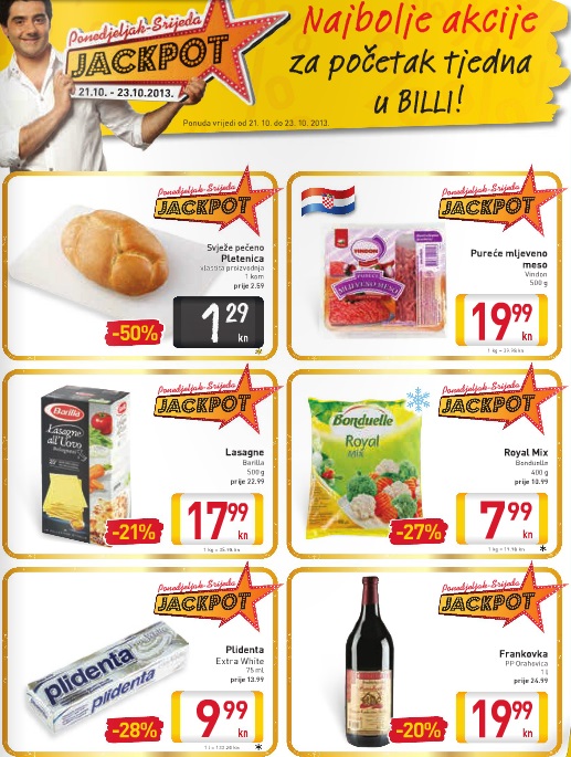 Billa akcija za početak tjedna