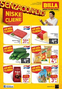 Billa katalog akcija