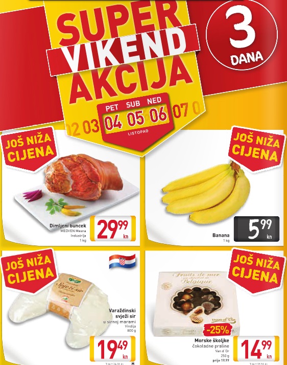 Billa vikend akcija